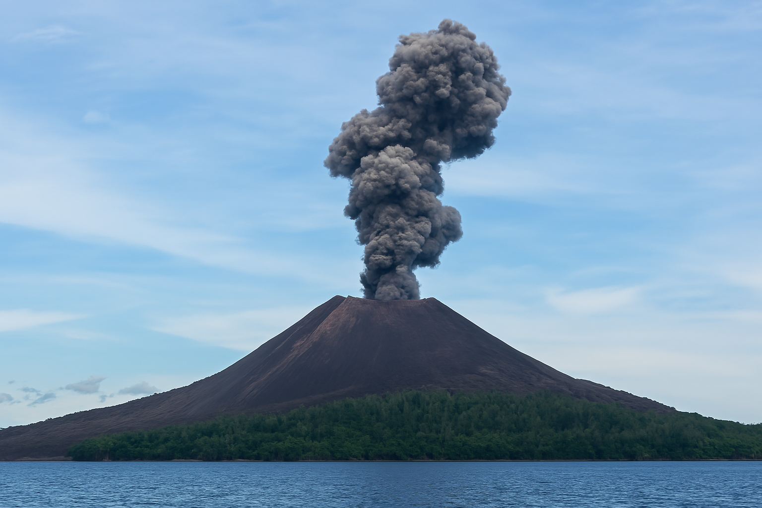 L’esplosione del Krakatoa
